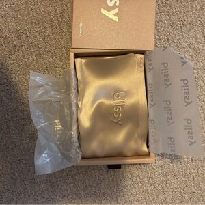 Blissy Champagne Silk Pillowcase